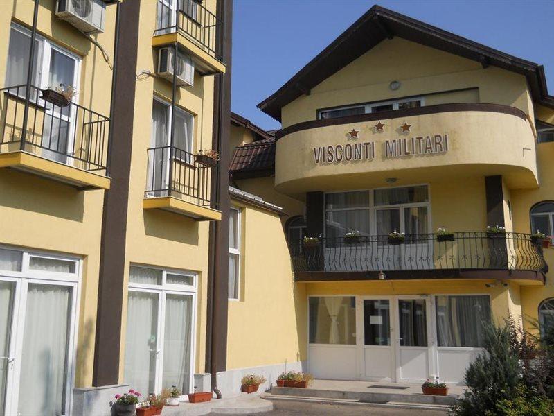 Visconti Militari Hotel Bukarest Kültér fotó