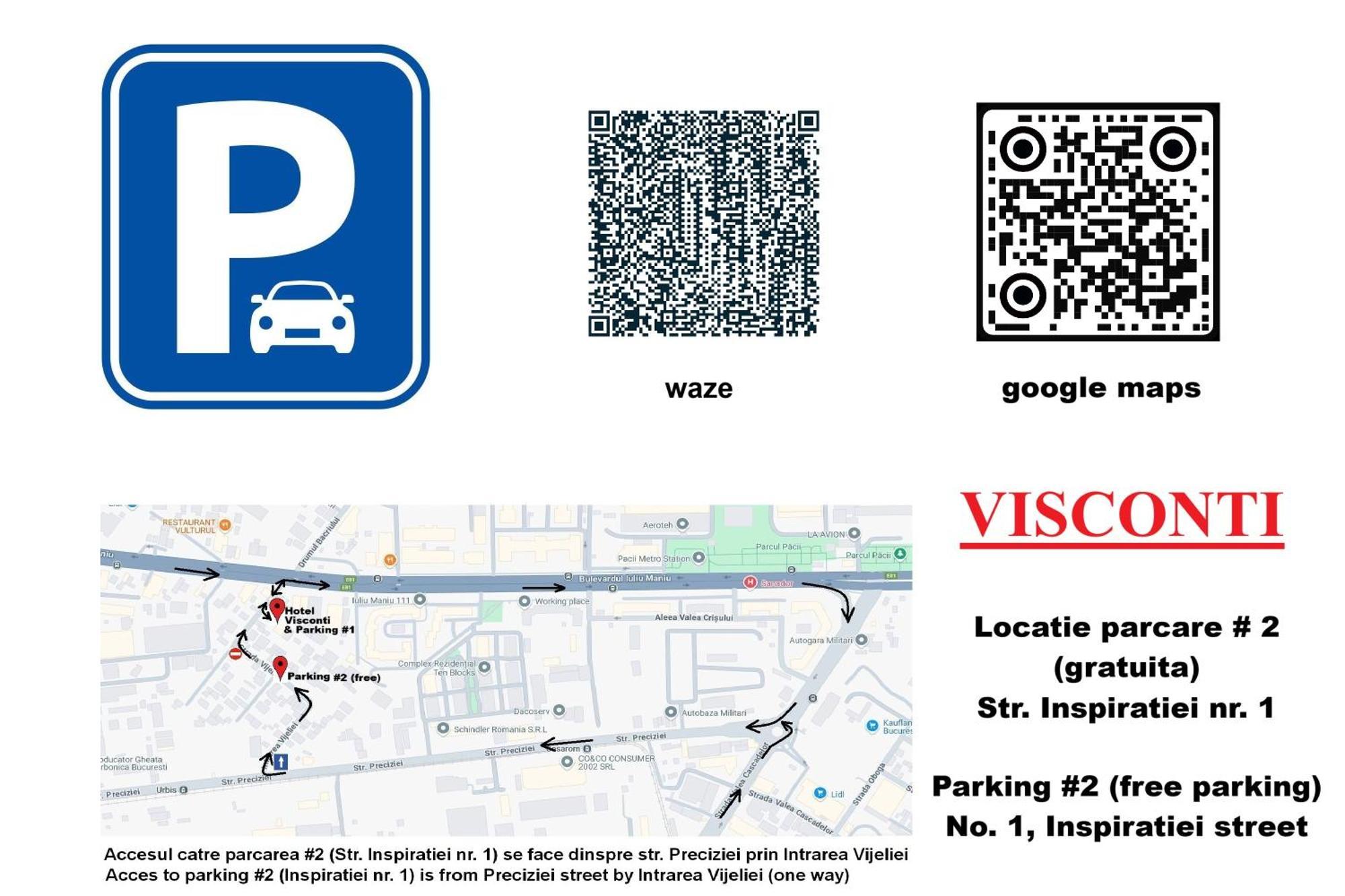 Visconti Militari Hotel Bukarest Kültér fotó